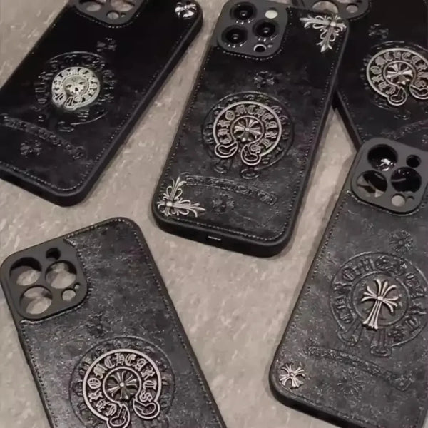 ChromeH 3D Leather Case (For iPhones) - Bear Hugs