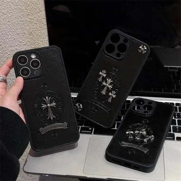 ChromeH 3D Leather Case (For iPhones) - Bear Hugs