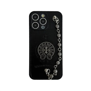 ChromeH Rebel Grip Leather Case (For iPhones) - Bear Hugs