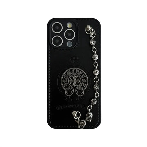 ChromeH Rebel Grip Leather Case (For iPhones) - Bear Hugs