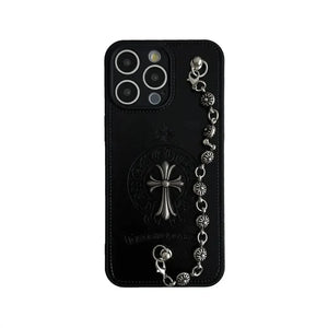 ChromeH Rebel Grip Leather Case (For iPhones) - Bear Hugs