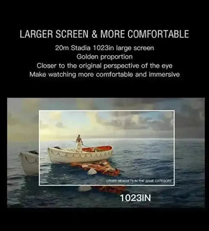 Cinematic Ultrathin VR Smart Glasses - Bear Hugs