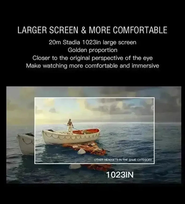 Cinematic Ultrathin VR Smart Glasses - Bear Hugs