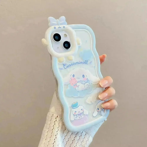 Cinnamoroll Bow Bracket Phone Case (For iPhones) - Bear Hugs