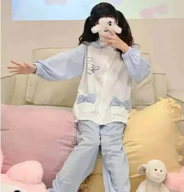 Cinnamoroll Cloud Comfort Pajama Set - Bear Hugs