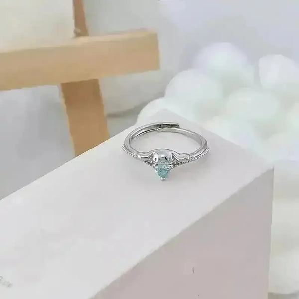Cinnamoroll Heart of the Ocean Ring - Bear Hugs