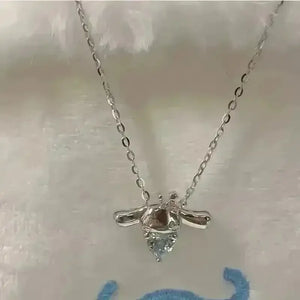Cinnamoroll Heart Shaped Necklace - Bear Hugs