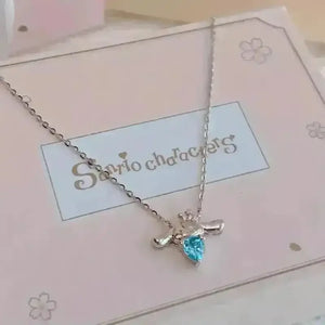 Cinnamoroll Heart Shaped Necklace - Bear Hugs