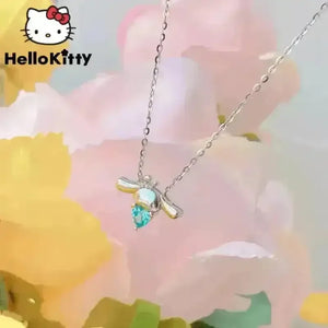 Cinnamoroll Heart Shaped Necklace - Bear Hugs