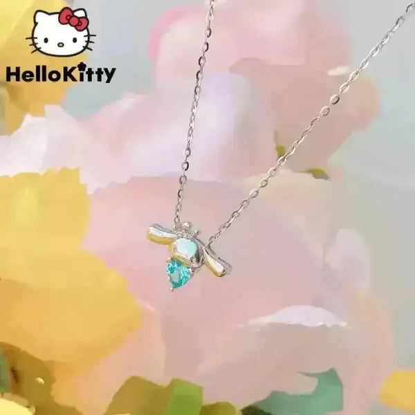 Cinnamoroll Heart Shaped Necklace - Bear Hugs