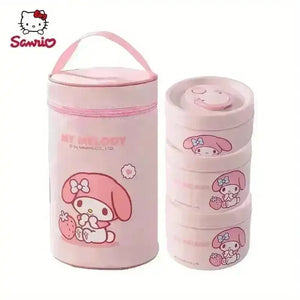 Cinnamoroll My Melody Insulated Lunch Box - Bear Hugs