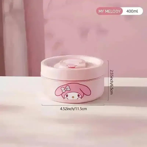 Cinnamoroll My Melody Insulated Lunch Box - Bear Hugs