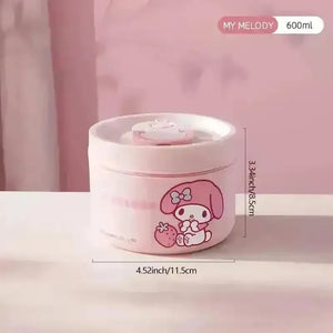 Cinnamoroll My Melody Insulated Lunch Box - Bear Hugs