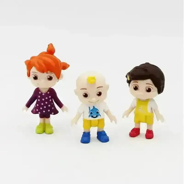 Cocomelon Babies Little Figurines (6 Pcs) - Bear Hugs