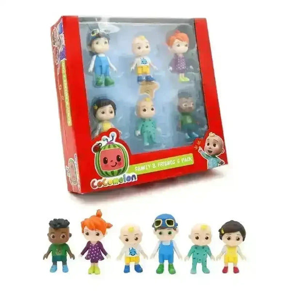 Cocomelon Babies Little Figurines (6 Pcs) - Bear Hugs
