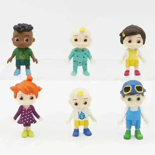 Cocomelon Babies Little Figurines (6 Pcs) - Bear Hugs