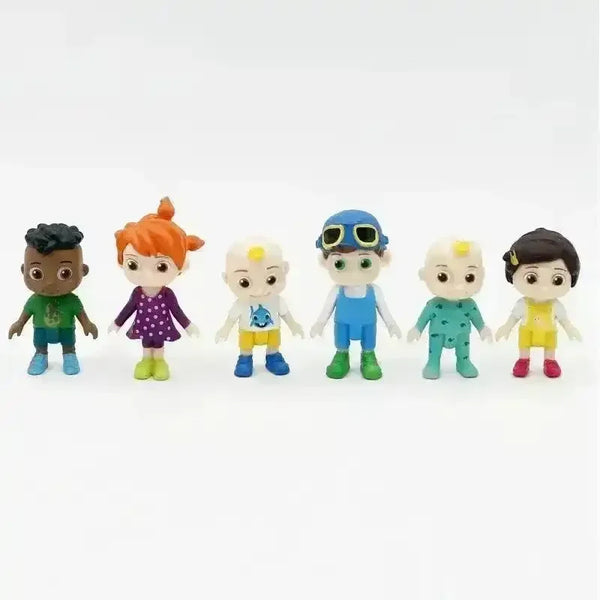 Cocomelon Babies Little Figurines (6 Pcs) - Bear Hugs