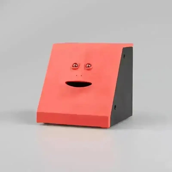 Coin Eating Animated Face Piggy Bank - Bear Hugs