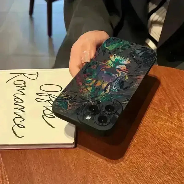 Colourful Lion Pattern Phone Case (For iPhones) - Bear Hugs