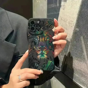 Colourful Lion Pattern Phone Case (For iPhones) - Bear Hugs