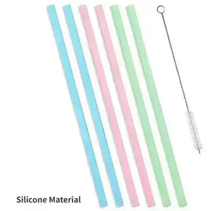 Colourful Silicon Replacement Straws For Stanley Cup (All Sizes) - Bear Hugs