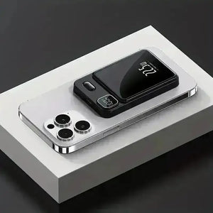 Compact Magnetic Fast Charging Power Bank (10000mAh) - Bear Hugs