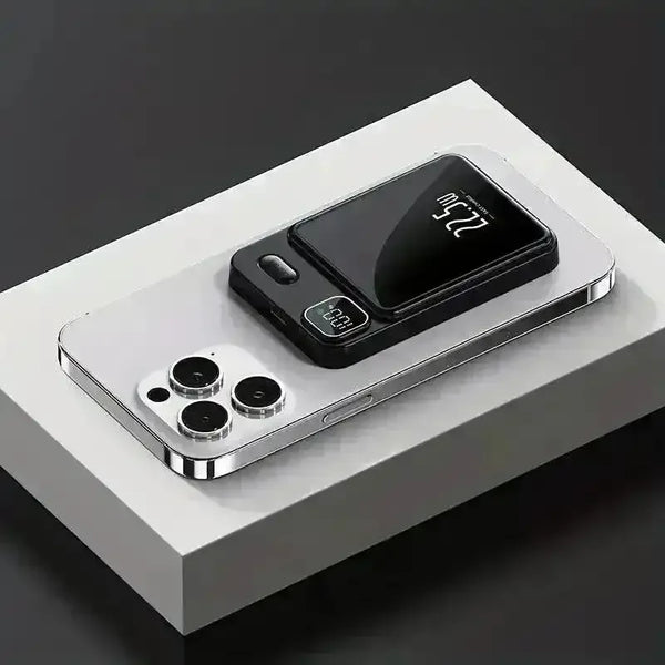 Compact Magnetic Fast Charging Power Bank (10000mAh) - Bear Hugs