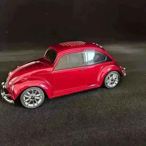 Compact Vintage Car Shaped Bluetooth Speaker - Bear Hugs