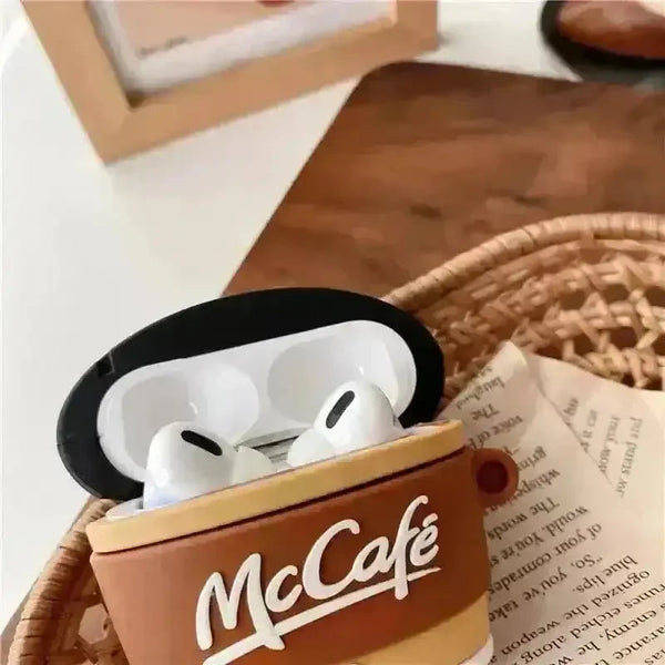 Cool McCafe Coffee Case (For Airpods) - Bear Hugs