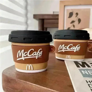 Cool McCafe Coffee Case (For Airpods) - Bear Hugs