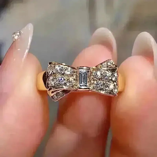 Coquette Style Bow Ring - Bear Hugs