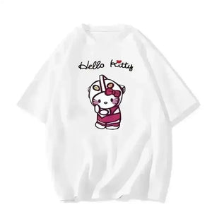 Couple LED Glow Shinchan Anime T-shirt - Bear Hugs