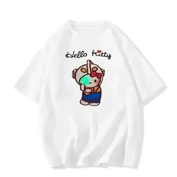 Couple LED Glow Shinchan Anime T-shirt - Bear Hugs
