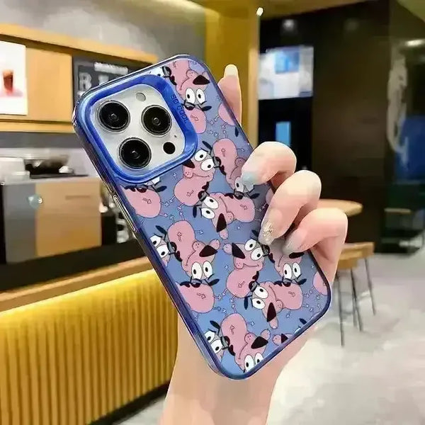 Courage The Cowardly Dog Phone Case (For iPhones) - Bear Hugs