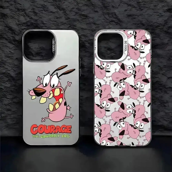 Courage The Cowardly Dog Phone Case (For iPhones) - Bear Hugs