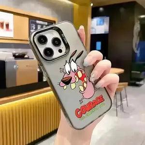 Courage The Cowardly Dog Phone Case (For iPhones) - Bear Hugs
