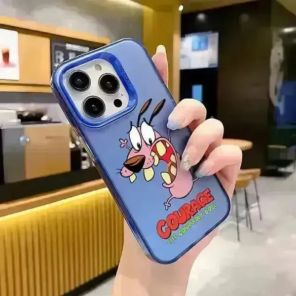 Courage The Cowardly Dog Phone Case (For iPhones) - Bear Hugs