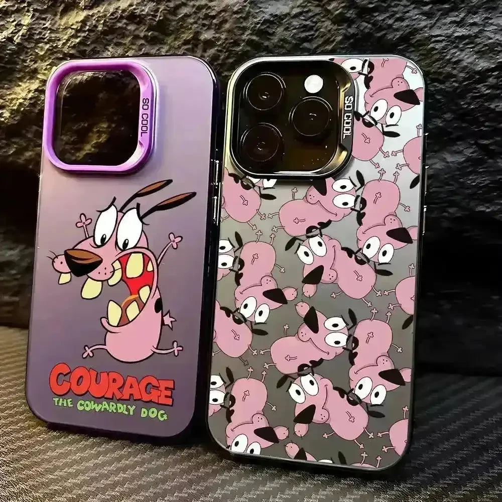 Courage The Cowardly Dog Phone Case (For iPhones) - Bear Hugs