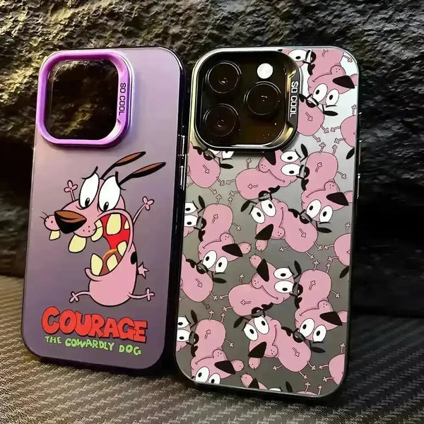Courage The Cowardly Dog Phone Case (For iPhones) - Bear Hugs