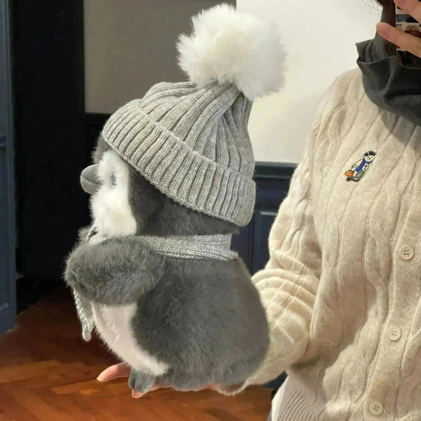 Cozy Commute Penguin Plushie - Bear Hugs