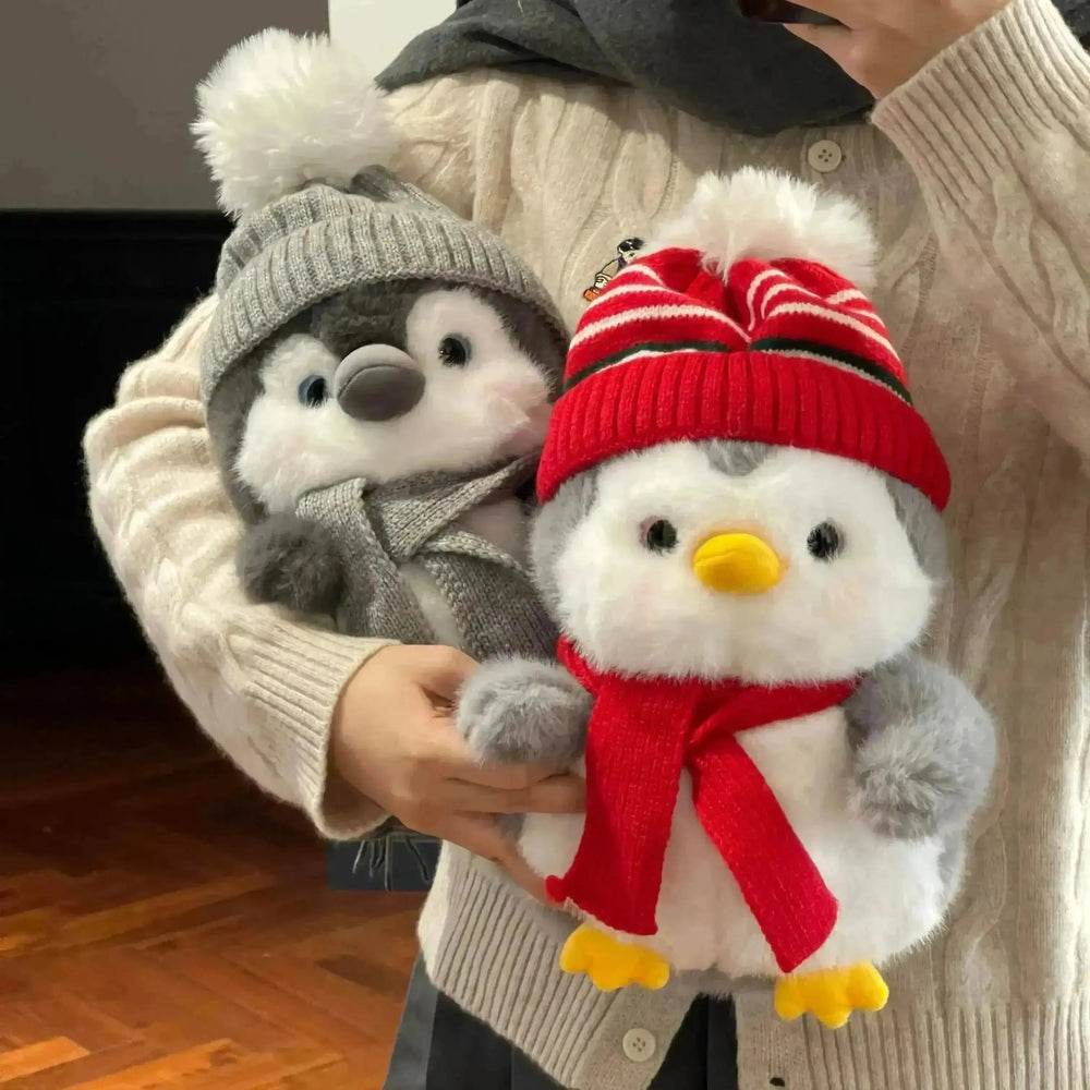 Cozy Commute Penguin Plushie - Bear Hugs