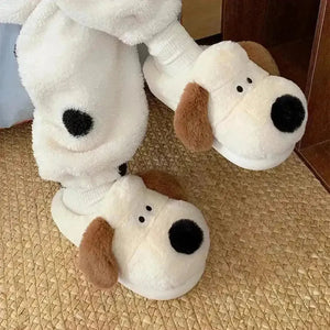 Cozy Paws Plush Slippers - Bear Hugs