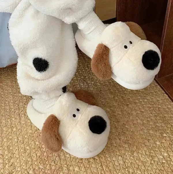 Cozy Paws Plush Slippers - Bear Hugs