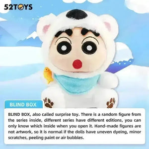 Crayon Shin Chan Plush Toy-Travel Series Blind Box - Bear Hugs