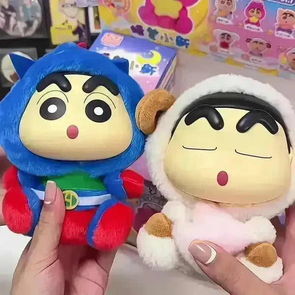 Crayon Shin-chan Vinyl Doll Series Blind Box - Bear Hugs