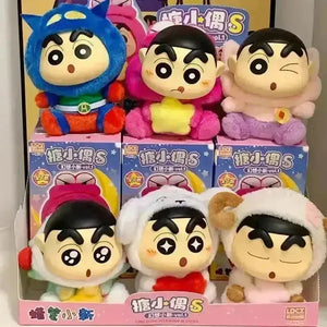 Crayon Shin-chan Vinyl Doll Series Blind Box - Bear Hugs