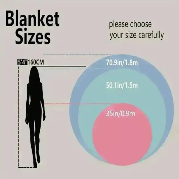 Creative 3D Novelty Blankets (Pizza, Roti Donut and More) - Bear Hugs