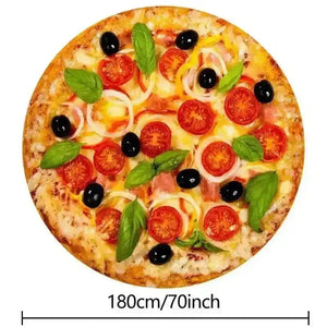 Creative 3D Novelty Blankets (Pizza, Roti Donut and More) - Bear Hugs