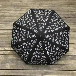Creative Bear Handle Luxury Designer Umbrella - Bear Hugs