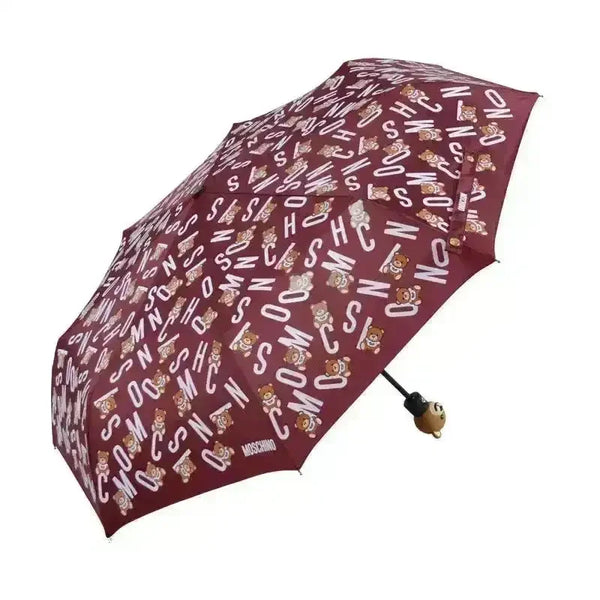 Creative Bear Handle Luxury Designer Umbrella - Bear Hugs
